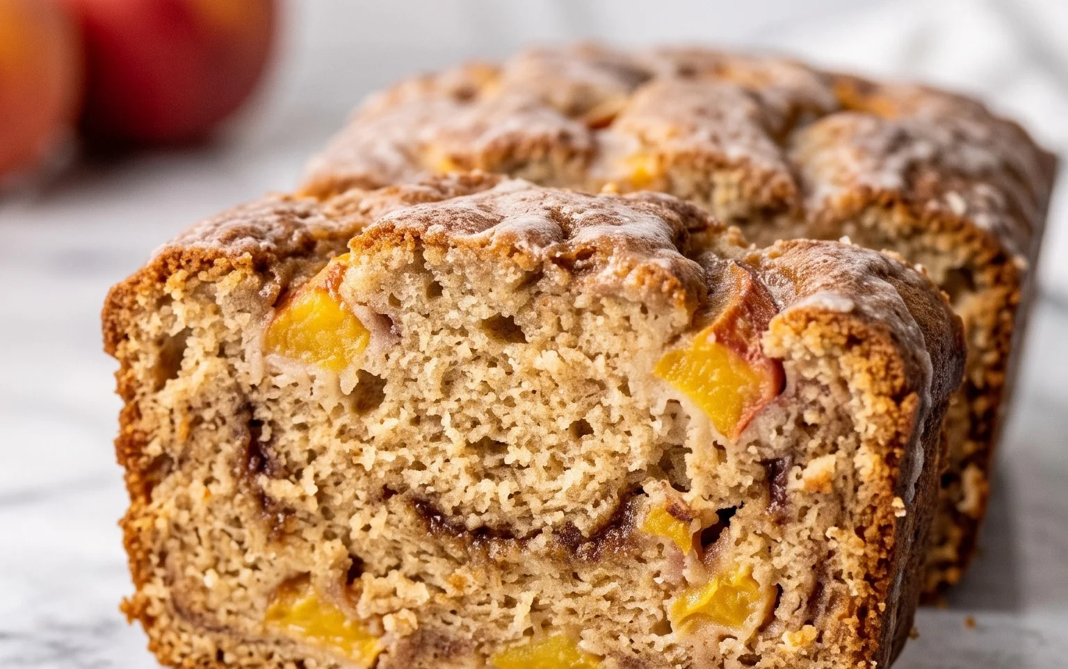Spiced Peach Bread
