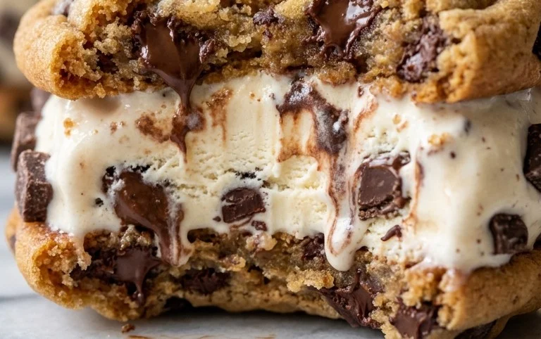 Cookie Ice Cream Sandwiches (Like a Chipwich!)
