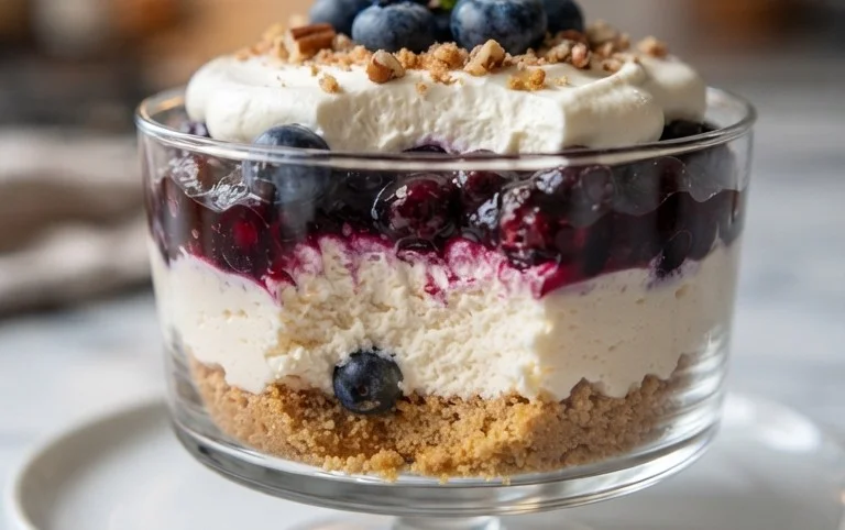 No-Bake Blueberry Yum Yum
