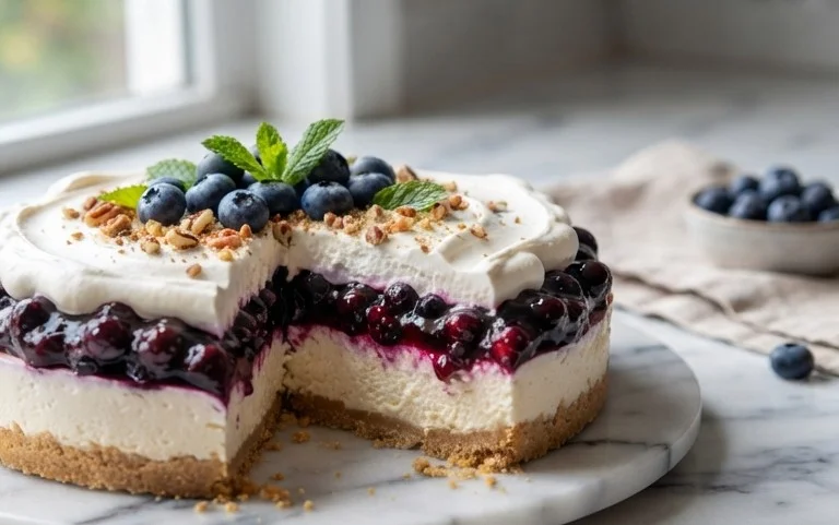 No-Bake Blueberry Yum Yum