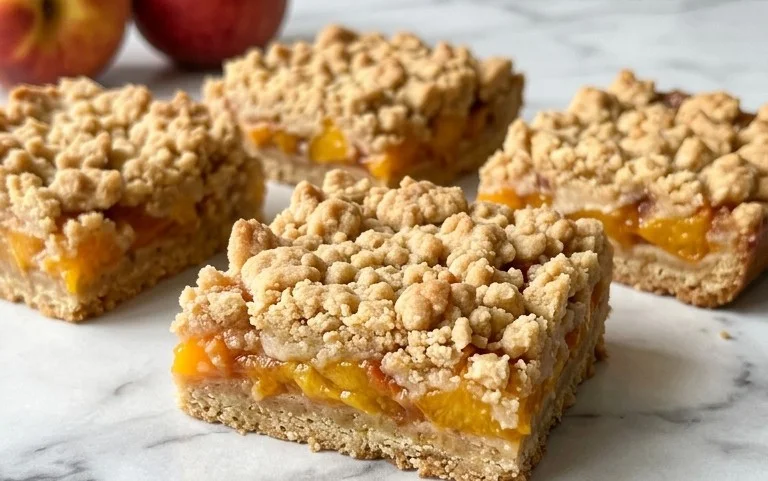 Fresh Peach Crum extractb Bars