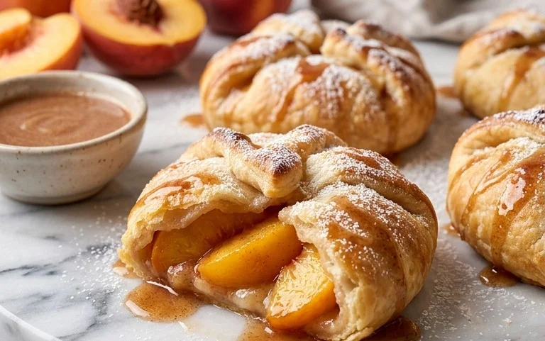 Peach Dumplings