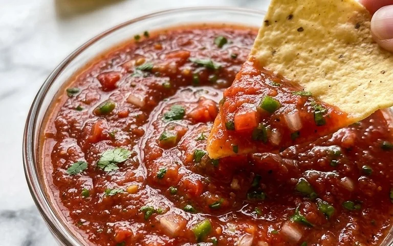 Blender Salsa (Restaurant Style Salsa)