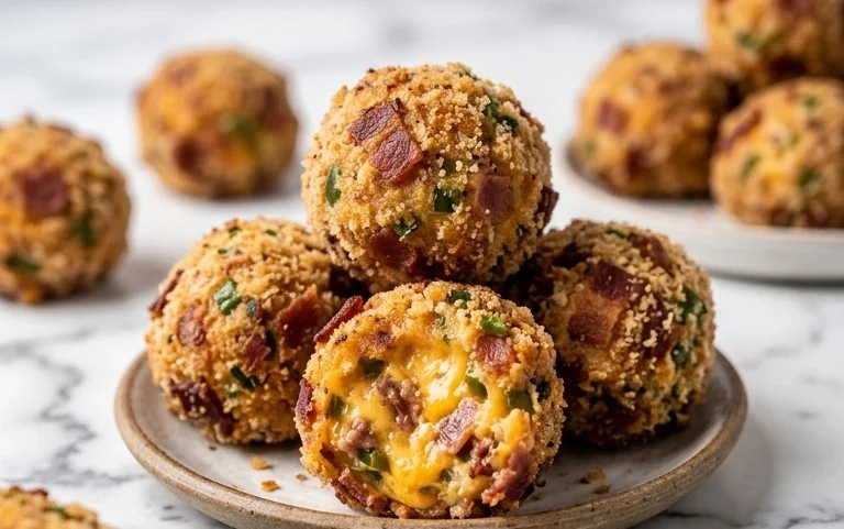 Beef Bacon Jalapeño Popper Cheese Balls