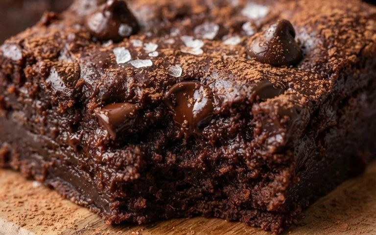 Flourless Chickpea Brownies (Vegan & Gluten Free)