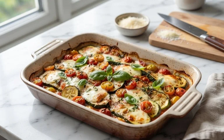 Zucchini Tomato Bake