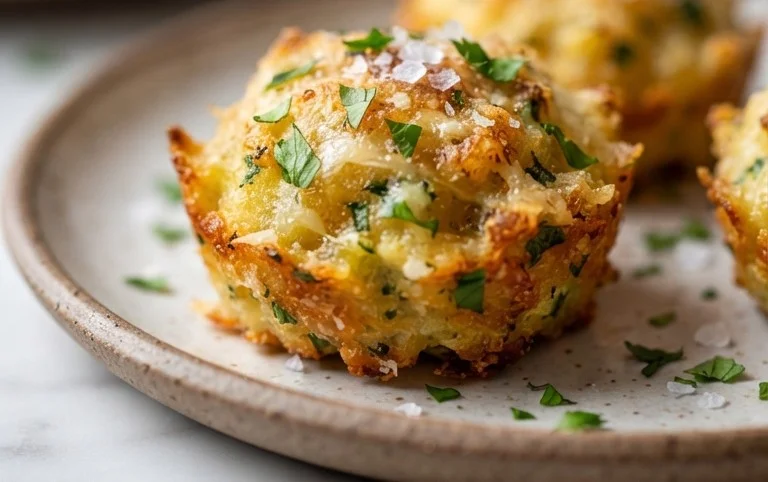 Zucchini Garlic Bites