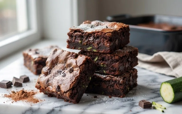 Chocolate Zucchini Brownies Recipe