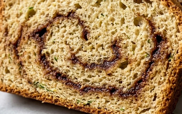 Moist and Delicious Cinnamon Swirl Zucchini Bread