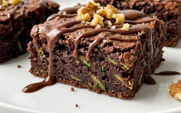 Zucchini Brownies (gluten-free, dairy-free options)