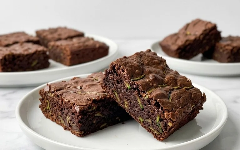 Zucchini Brownies (gluten-free, dairy-free options)