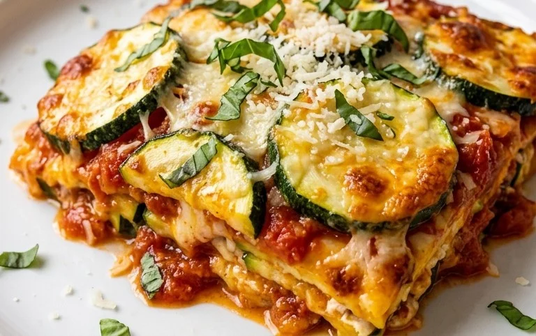 Cheesy Baked Zucchini Casserole